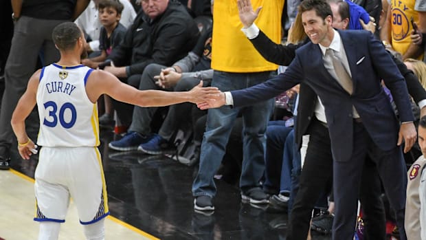 Stephen Curry, Bob Myers