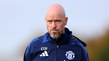 Manchester United Training Session And Press Conference - UEFA Europa League 2024/25 League Phase