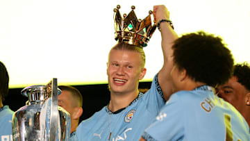 Manchester City Trophy Parade Manchester City Trophy Parade