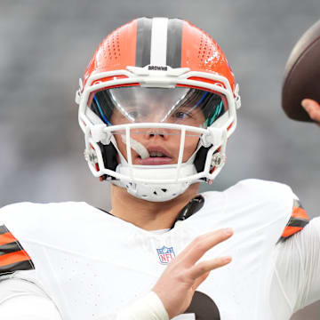 Dillon Gabriel took over as the Browns’ quarterback earlier this season