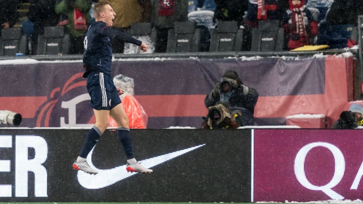 Adam Buksa'nın gol sevinci Adam Buksa'nın gol sevinci