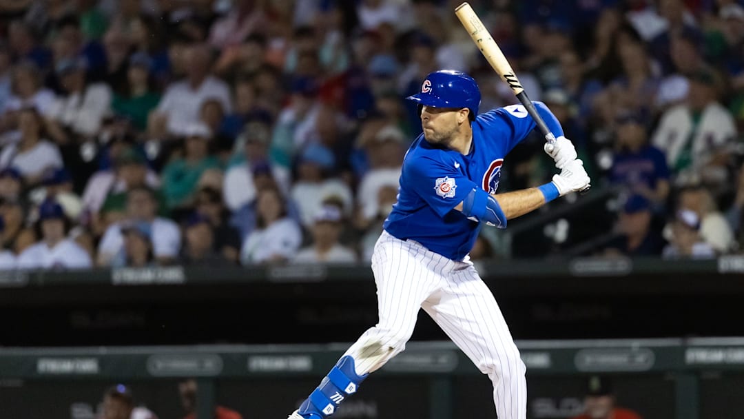 Chicago Cubs outfielder Dylan Carlson.