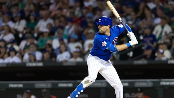 Chicago Cubs outfielder Dylan Carlson.