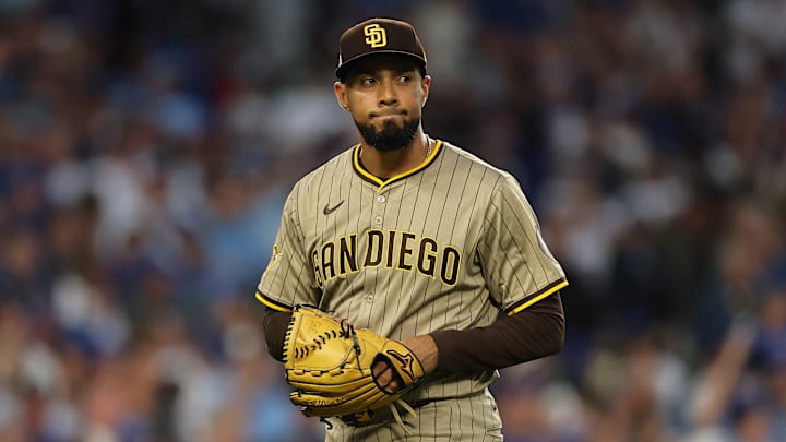 San Diego Padres pitcher Robert Suarez