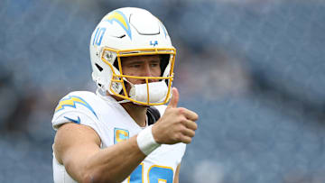 Los Angeles Chargers quarterback Justin Herbert