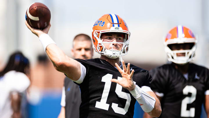 Florida Gators quarterback Graham Mertz has found a home in Gainesville. 