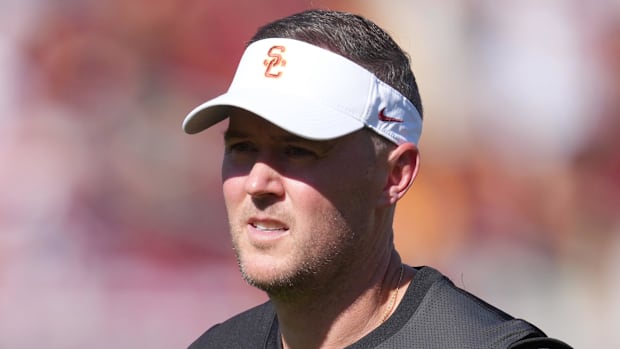 USC Trojans coach Lincoln Riley quarterback Jayden Maiava Big Ten Football college football playoff joel klatt