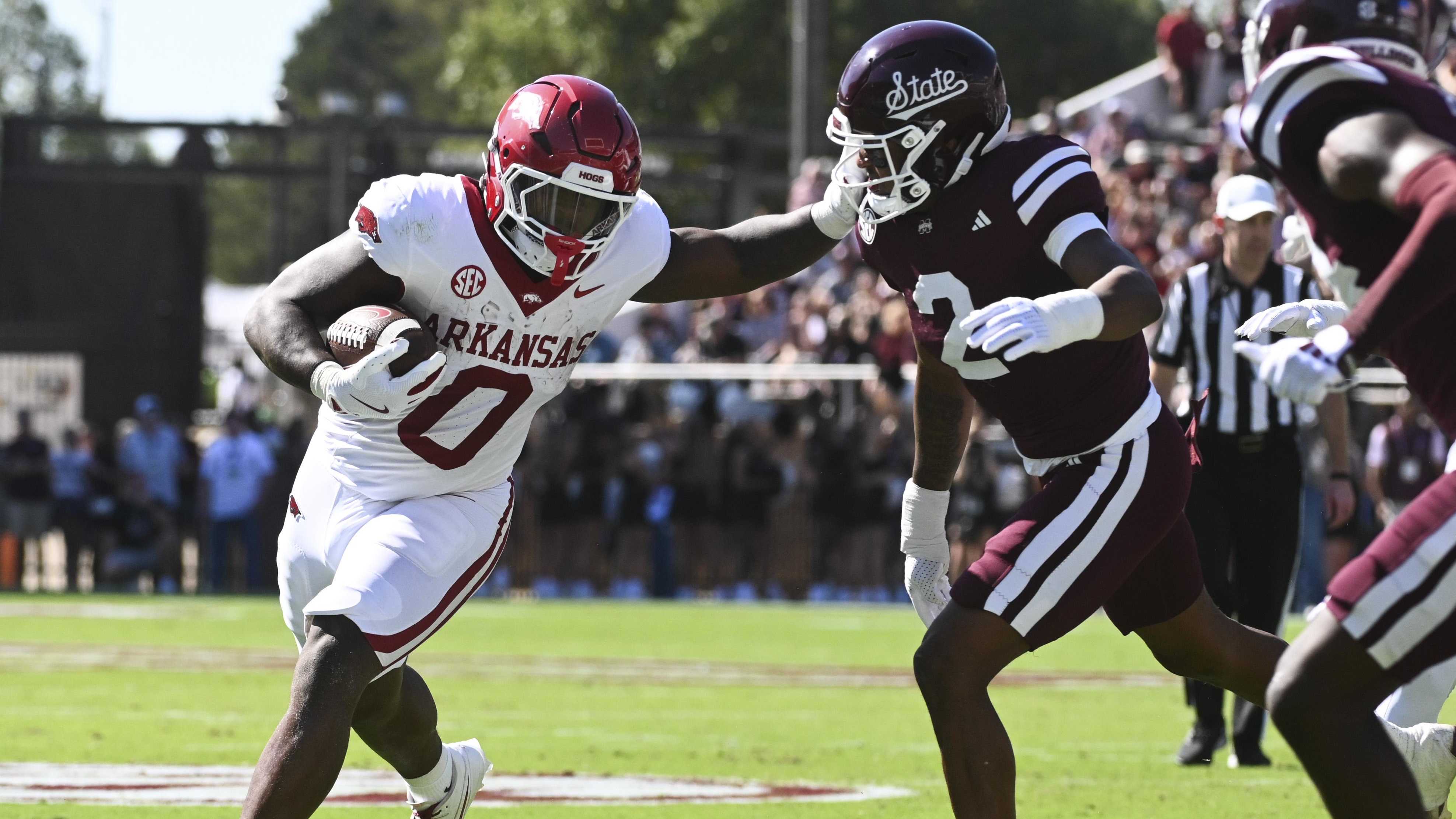 Running back Braylen Russell earns SEC Co-Freshman of the Week