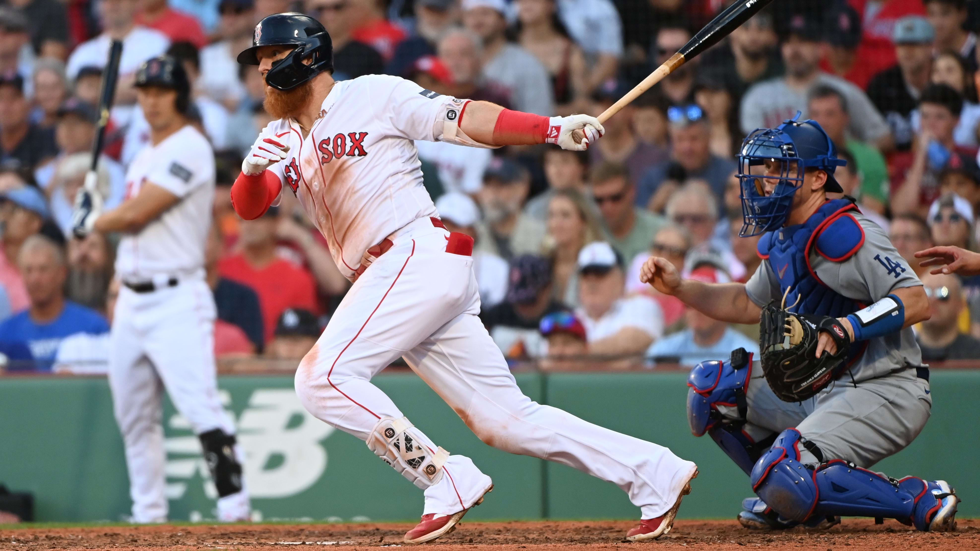 Former Boston Red Sox designated hitter Justin Turner