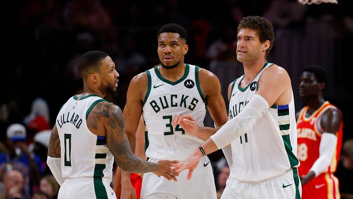 Giannis Antetokounmpo, Damian Lillard, Brook Lopez