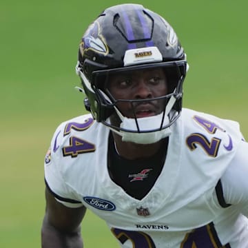 Baltimore Ravens safety Malaki Starks