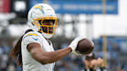 Los Angeles Chargers wide receiver Quentin Johnston.