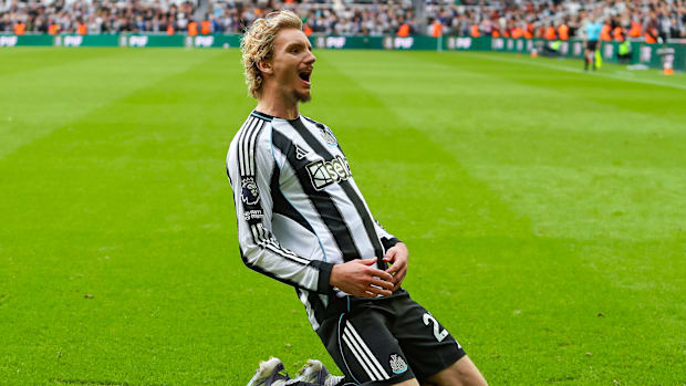 Newcastle United striker Nick Woltemade