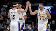 Los Angeles Lakers guard Luka Doncic is a great prop target on Sunday.
