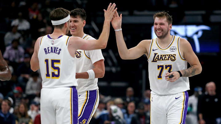 Los Angeles Lakers guard Luka Doncic is a great prop target on Sunday.