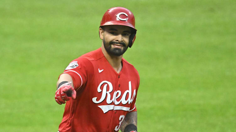 Cincinnati Reds first baseman Christian Encarnacion-Strand (33)