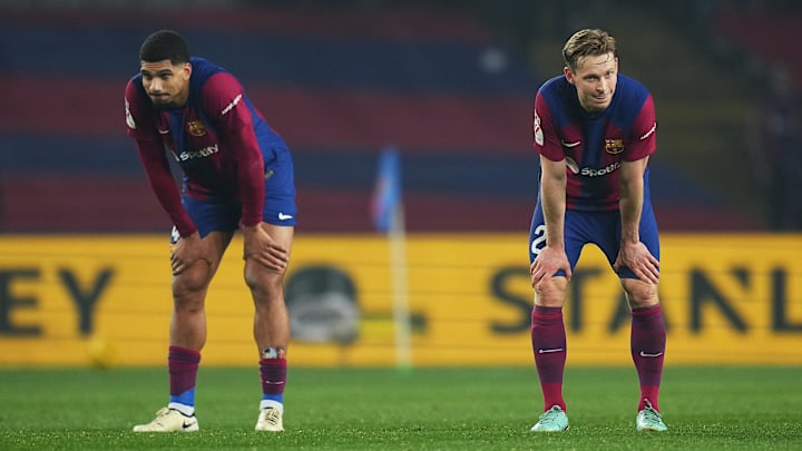 Araujo and De Jong's futures are in doubt