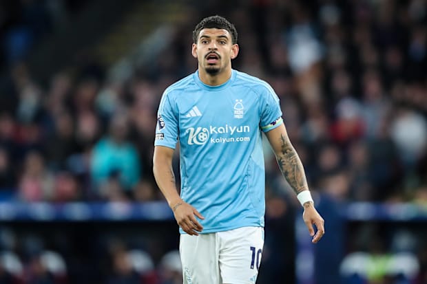 Nottingham Forest midfielder Morgan Gibbs-White.