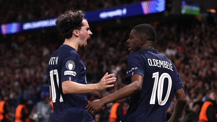 Vitinha et Ousmane Dembele