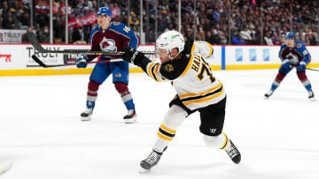 The Bruins and Avalanche will face-off for the second time this season on Monday afternoon.