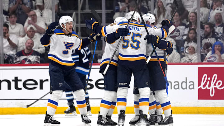St Louis Blues v Winnipeg Jets - Game Seven
