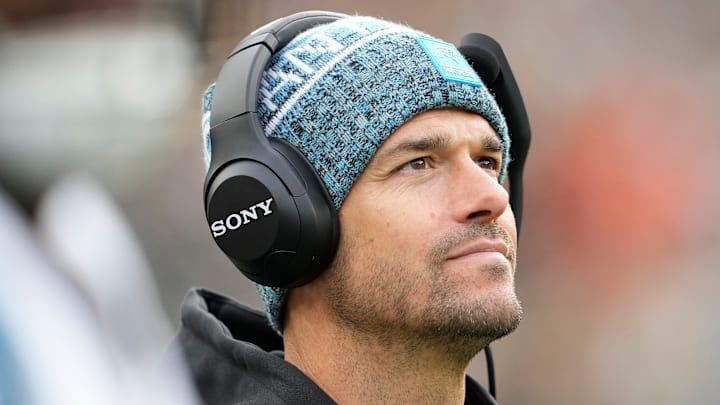 Carolina Panthers head coach Dave Canales