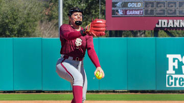 Florida State softball played its annual Garnet & Gold Scrimmage on Saturday, Feb. 3, 2024 at JoAnne Graf Field.