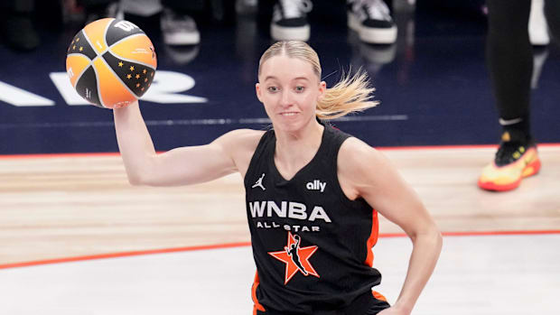Bueckers participated in the WNBA All-Star Gam