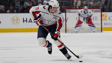 Dylan Strome, Washington Capitals Mandatory Credit: David Gonzales-Imagn Images