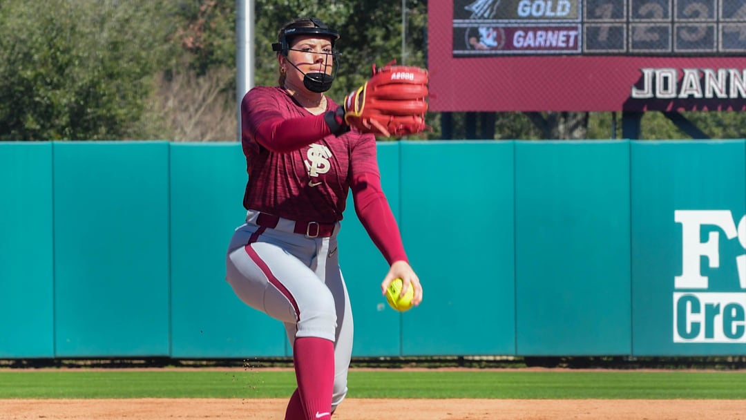 Florida State softball played its annual Garnet & Gold Scrimmage on Saturday, Feb. 3, 2024 at JoAnne Graf Field.