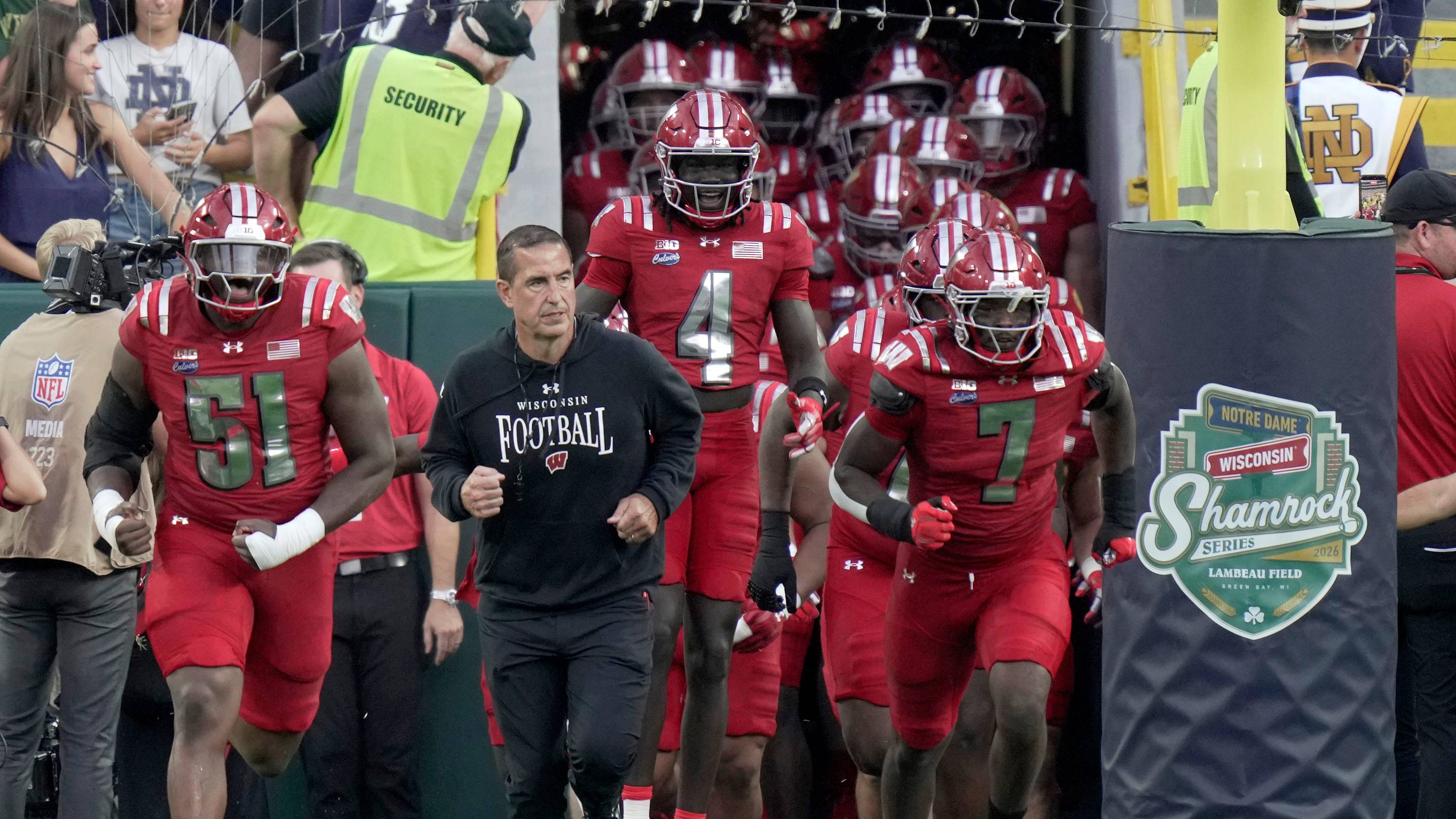 Wisconsin Football Stock Report: Who's Up and Who's Down After Blowout Loss to Notre Dame