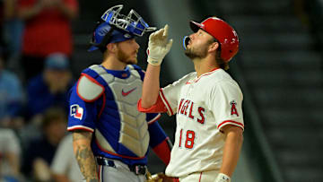 Texas Rangers v Los Angeles Angels
