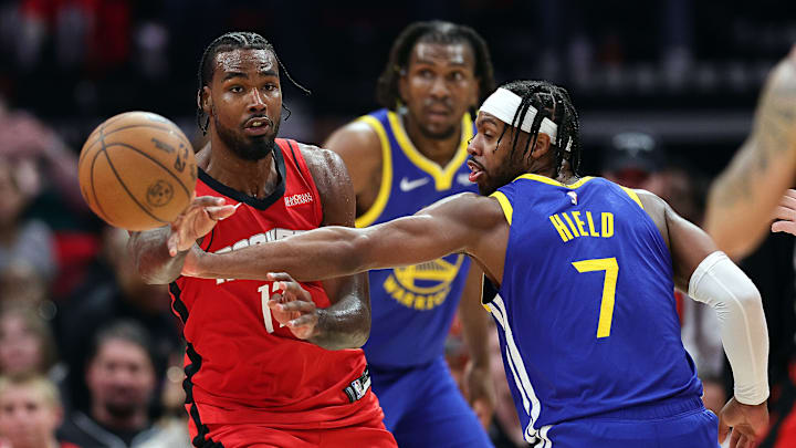 Tari Eason couldn't lead the Houston Rockets to victory in Game One.