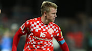 Jonathan Burkardt äußerst sich über das angebliche Interesse von Eintracht Frankfurt.