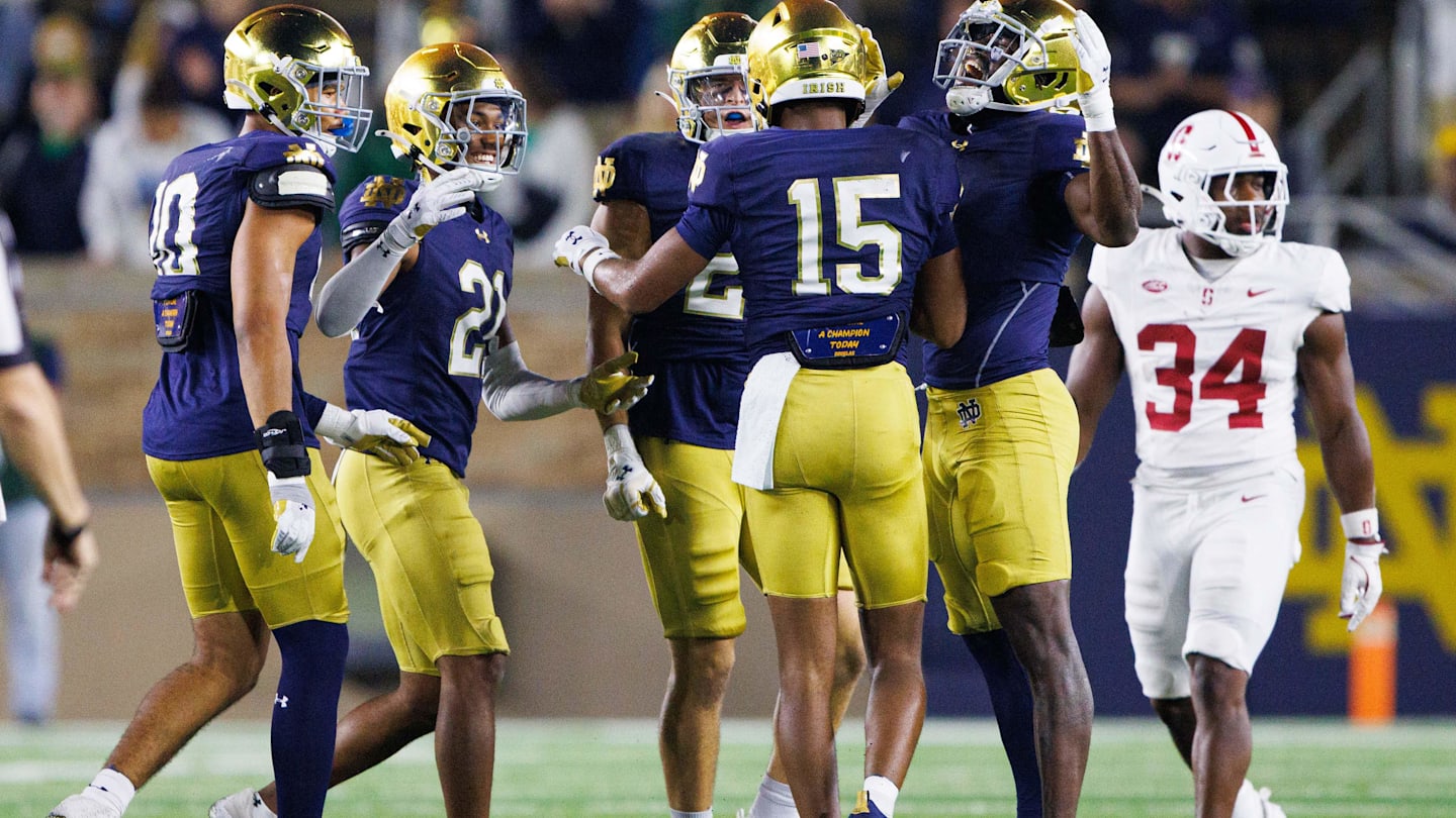 Notre Dame to Wear New Uniform Combination for Game at Tech