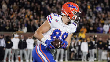 Florida Gators tight end Hayden Hansen