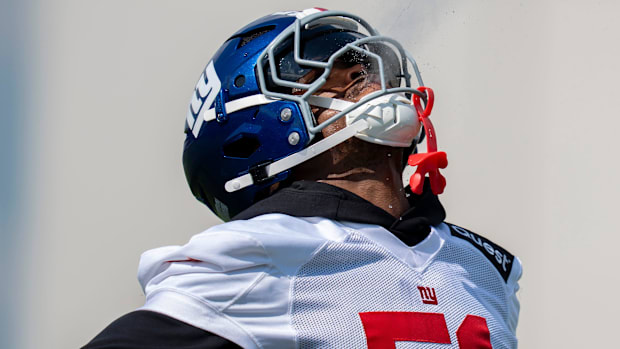 New York Giants rookie outside linebacker Abdul Carter