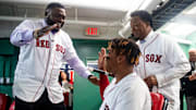 David Ortiz, Rafael Devers y Pedro Martínez compartían una amistad 