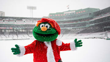 Fenway Park Snow