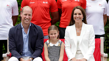 Members Of The British Royal Family Attend The Commonwealth Games