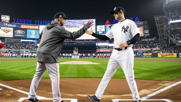 Boston  visita a los Yankees en la inauguración