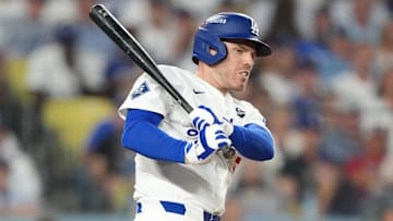 Oct 28, 2025: Los Angeles Dodgers first baseman Freddie Freeman against the Toronto Blue Jays in Game 4 of the 2025 MLB World Series.