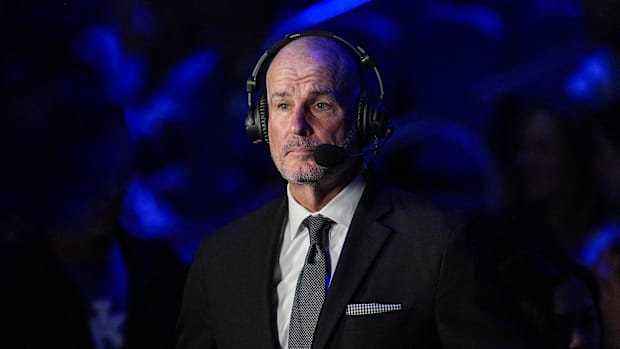 ESPN commentator Jay Bilas before the Kentucky-Auburn men's basketball game