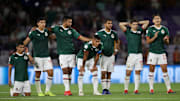 Jugadores de las Chivas del Guadalajara en el Mundial de Clubes 2018.