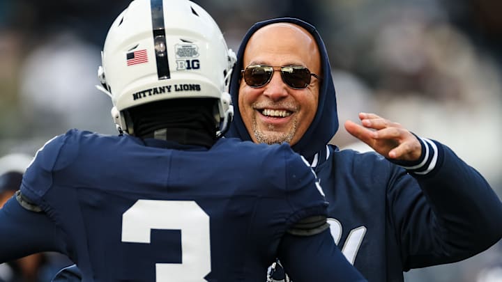 Penn State football head coach James Franklin