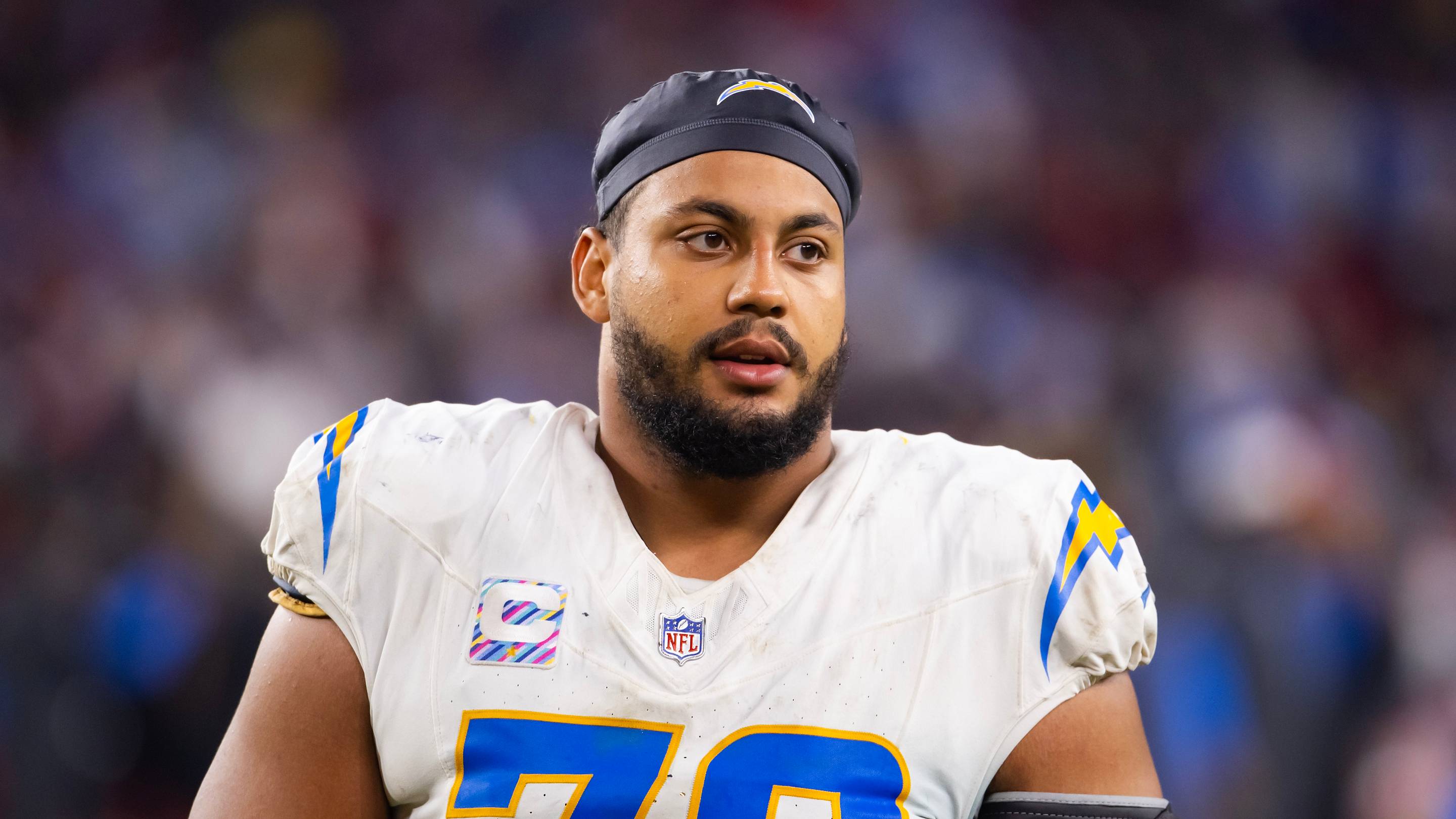 Chargers can’t take any rash actions as Rashawn Slater’s injury struggles continue