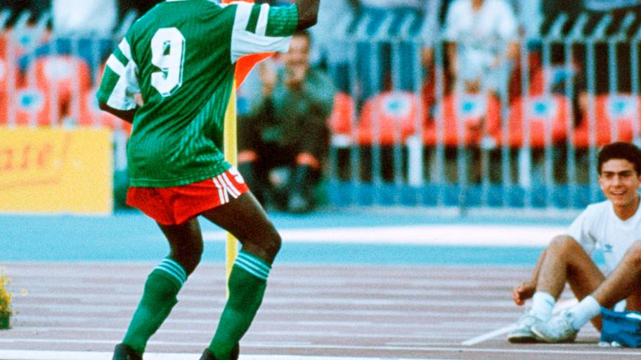 Roger Milla and his dancing celebration took the world by storm in 1990.