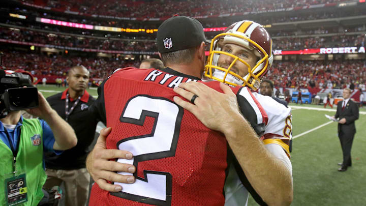 Former Atlanta Falcons quarterback Matt Ryan was on opposite sidelines with Kirk Cousins in 2015.