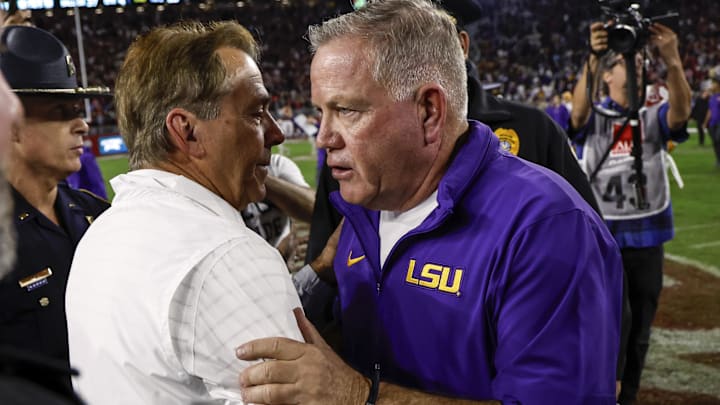 The Alabama Crimson Tide may see the LSU Tigers hire their worst nightmare scenario to replace Brian Kelly