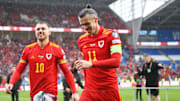 Ramsey (l.) und Bale sollen zu Cardiff City wechseln